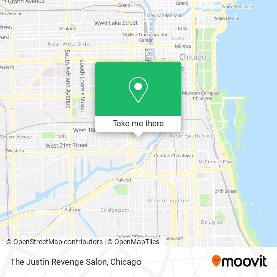 Mapa de The Justin Revenge Salon