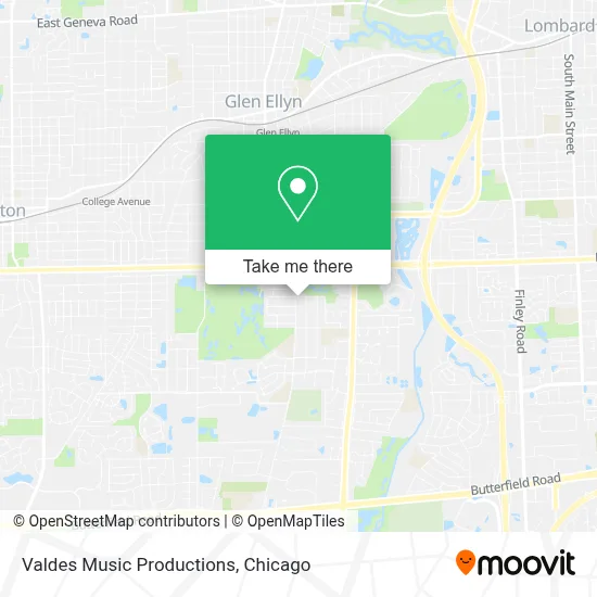 Valdes Music Productions map