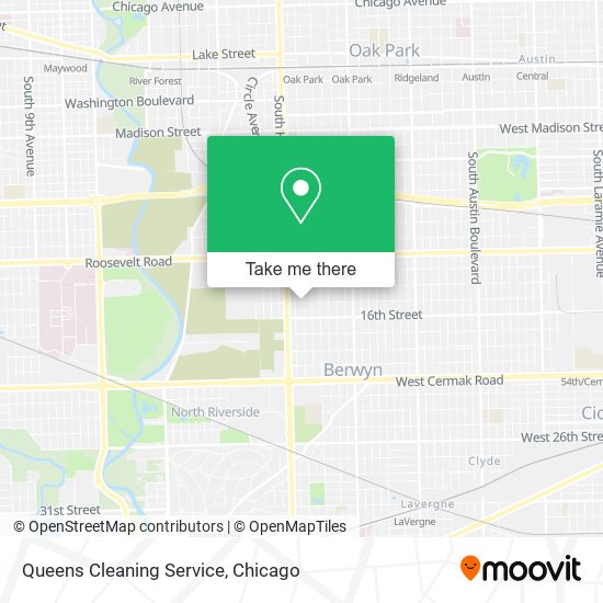 Queens Cleaning Service map