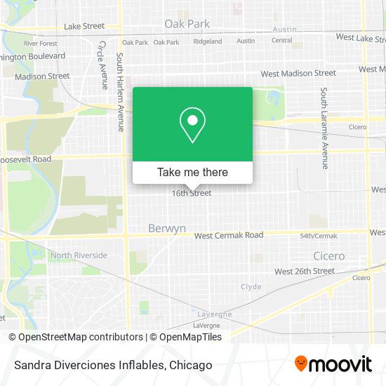 Sandra Diverciones Inflables map