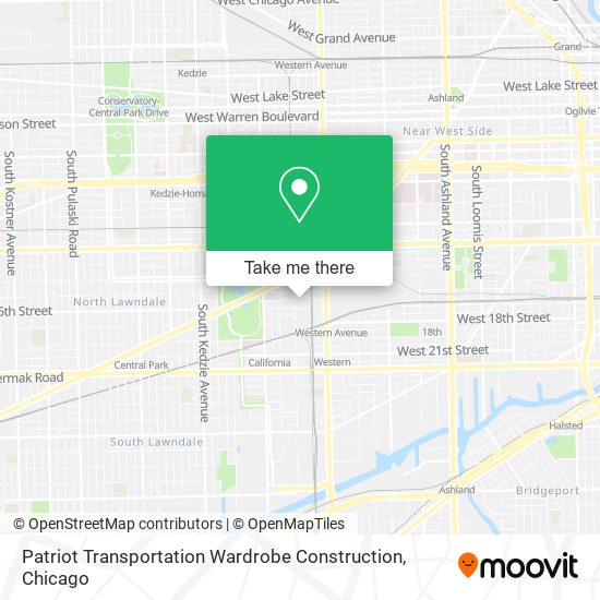 Mapa de Patriot Transportation Wardrobe Construction