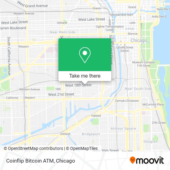 Coinflip Bitcoin ATM map