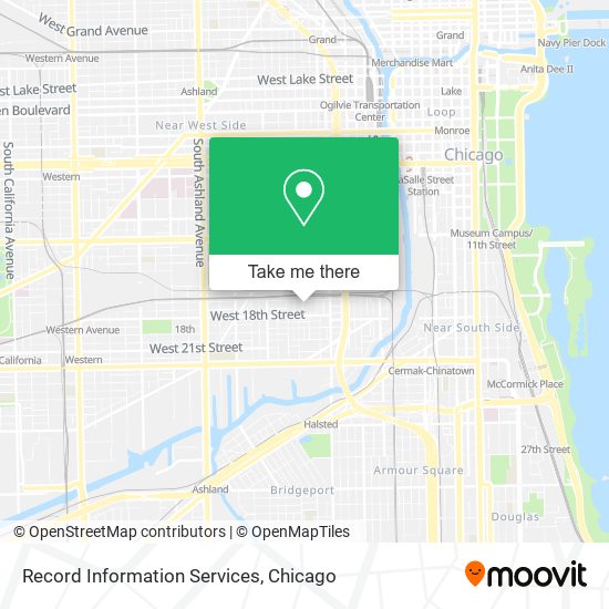 Record Information Services map
