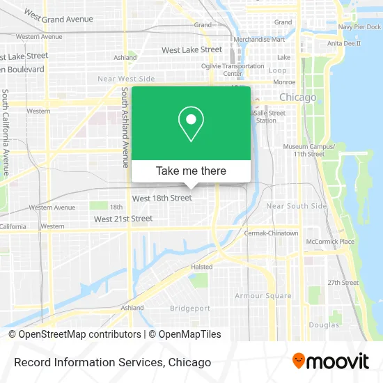 Record Information Services map