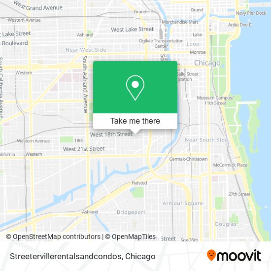 Mapa de Streetervillerentalsandcondos