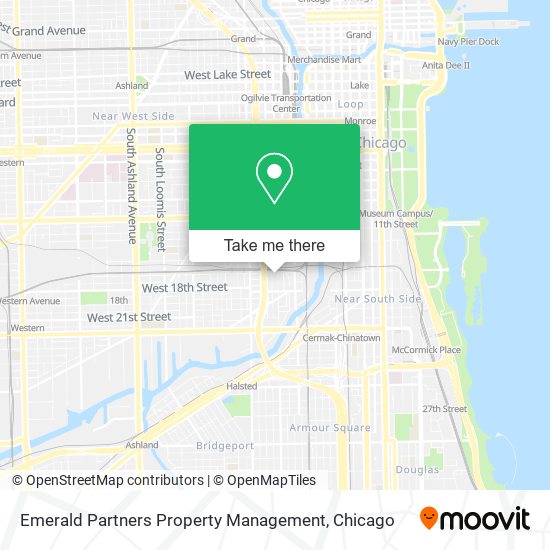 Mapa de Emerald Partners Property Management