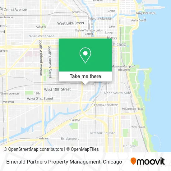 Emerald Partners Property Management map
