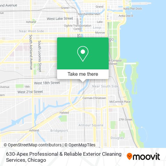 630-Apex Professional & Reliable Exterior Cleaning Services map
