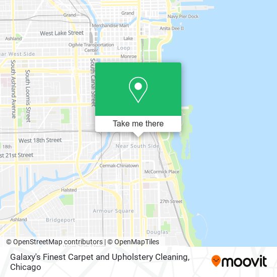 Galaxy's Finest Carpet and Upholstery Cleaning map