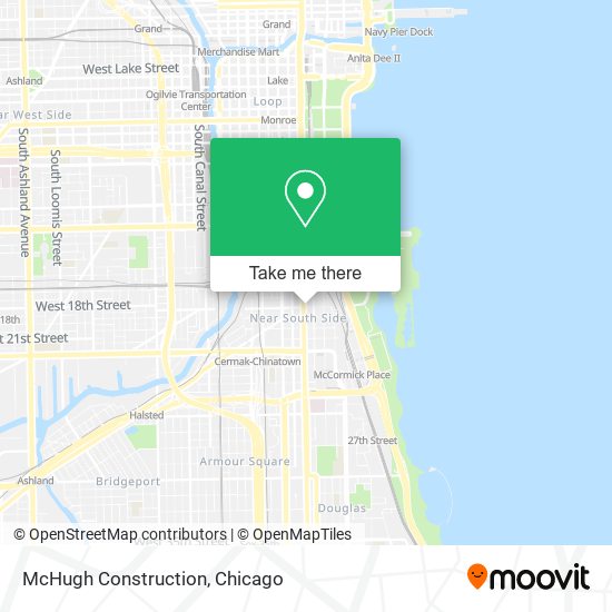 Mapa de McHugh Construction
