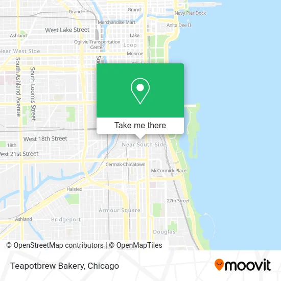 Teapotbrew Bakery map