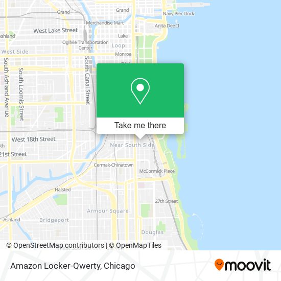 Amazon Locker-Qwerty map