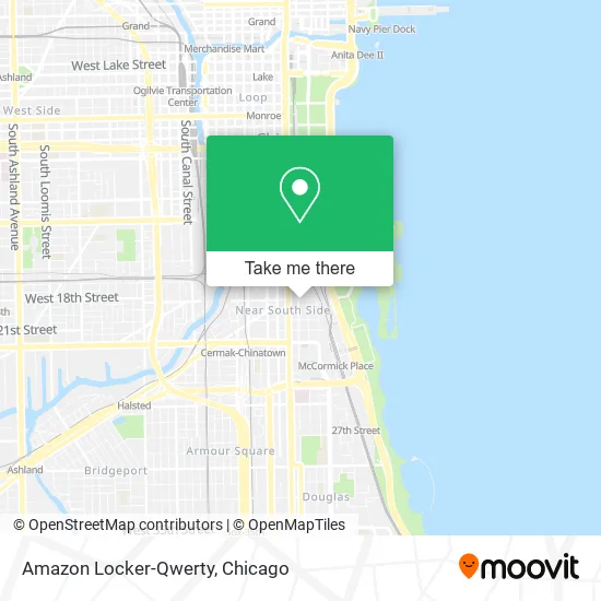 Mapa de Amazon Locker-Qwerty