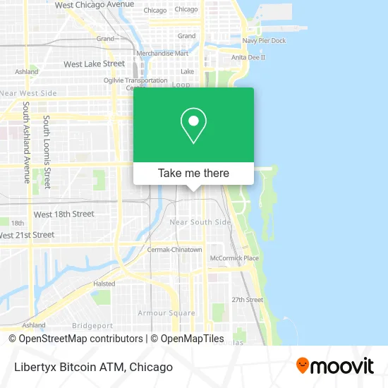 Libertyx Bitcoin ATM map