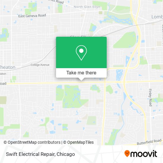 Swift Electrical Repair map