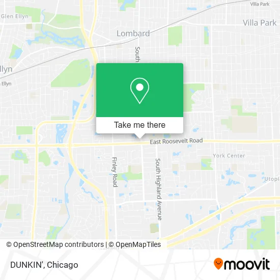 DUNKIN' map