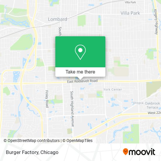 Burger Factory map