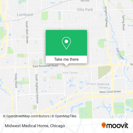 Mapa de Midwest Medical Home