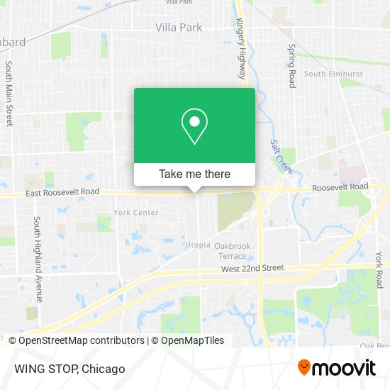 Mapa de WING STOP
