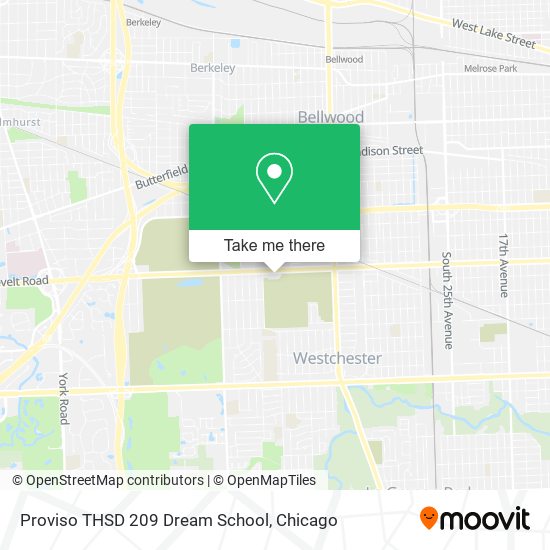 Mapa de Proviso THSD 209 Dream School