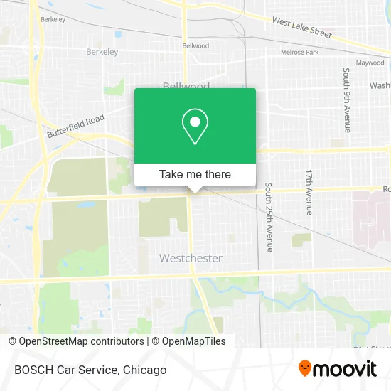 BOSCH Car Service map