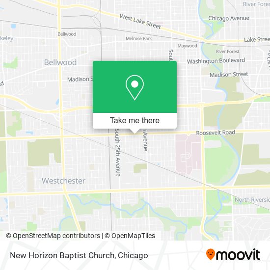 New Horizon Baptist Church map