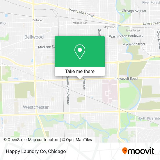 Mapa de Happy Laundry Co