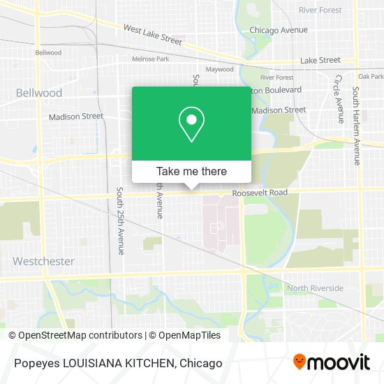 Popeyes LOUISIANA KITCHEN map