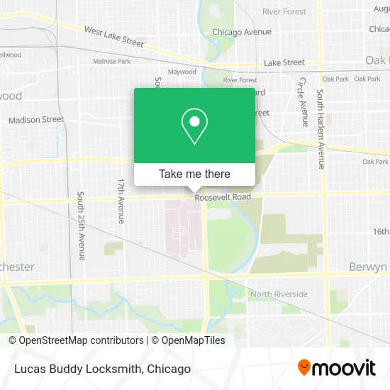 Lucas Buddy Locksmith map