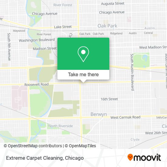 Mapa de Extreme Carpet Cleaning