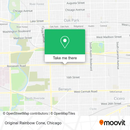 Original Rainbow Cone map