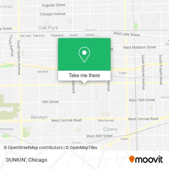 DUNKIN' map