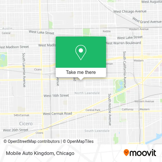 Mobile Auto Kingdom map