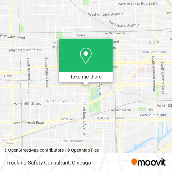 Trucking Safety Consultant map