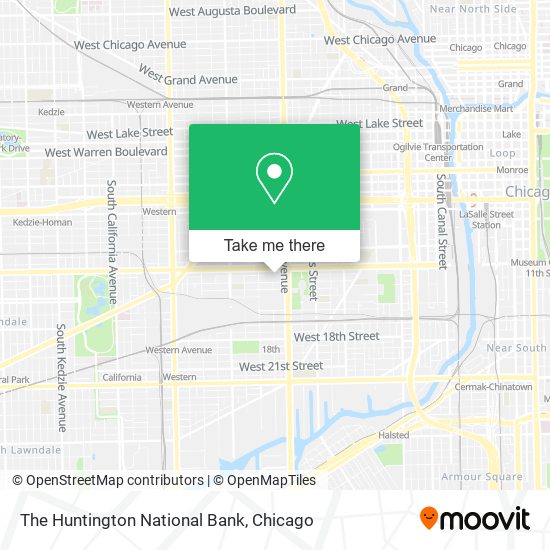 The Huntington National Bank map