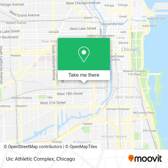 Uic Athletic Complex map