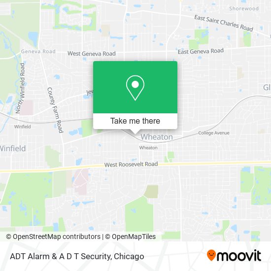 ADT Alarm & A D T Security map