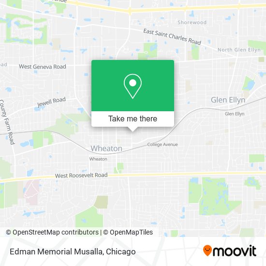 Edman Memorial Musalla map