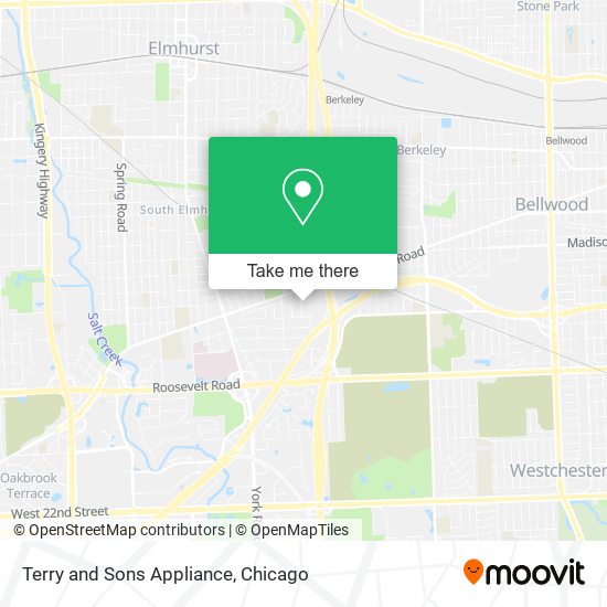 Mapa de Terry and Sons Appliance
