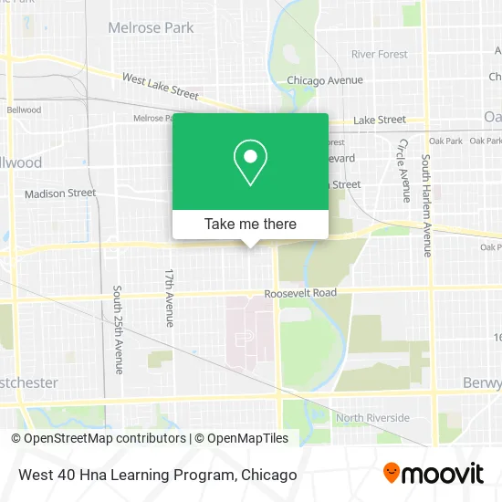 West 40 Hna Learning Program map