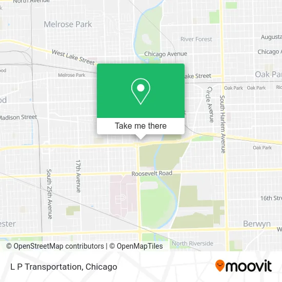 L P Transportation map