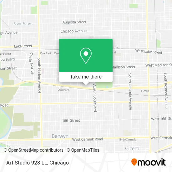 Art Studio 928 LL map