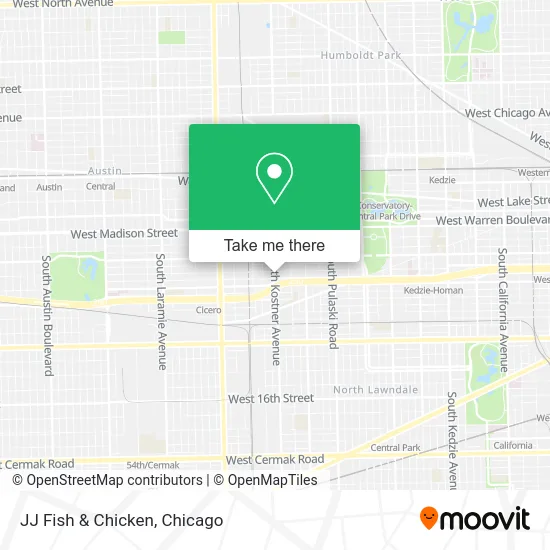 JJ Fish & Chicken map