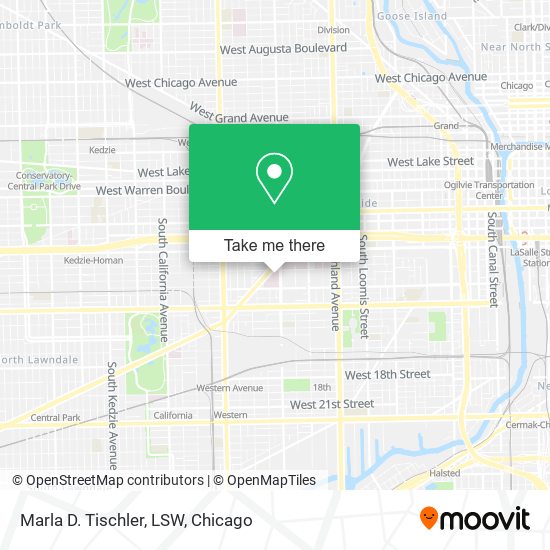 Mapa de Marla D. Tischler, LSW
