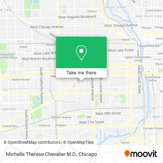 Michelle Therese Chevalier M.D. map