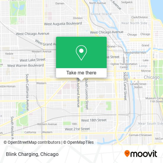 Mapa de Blink Charging