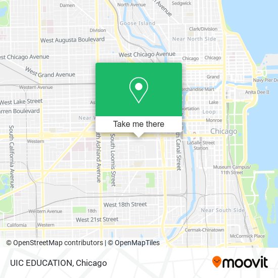 Mapa de UIC EDUCATION