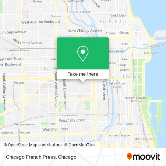 Chicago French Press map