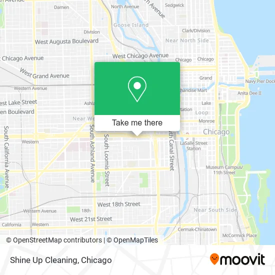 Shine Up Cleaning map