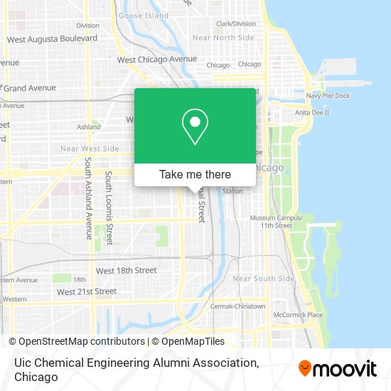 Mapa de Uic Chemical Engineering Alumni Association